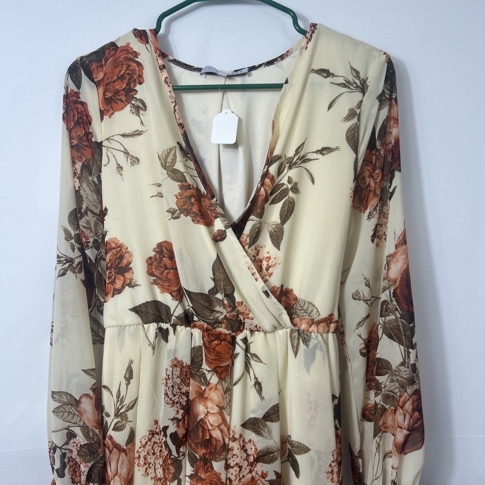 Baltic Born Lydia Maxi Dress L Floral Size Large Wedding Fomal Church